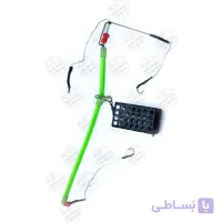 ست ا ماده سبد فیدر 30 گرمی به همراه ریسه و قلاب کپوری