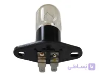 لامپ 25 وات ماکروفر سوکت کج