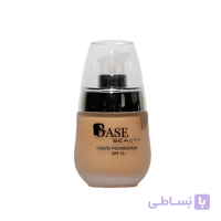 کرم پودر پمپی بیس بیوتی شماره F16 حجم 38 میلی لیتر ا BASE Foundatin SPF 15 No F16