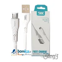 کابل شارژ اندرویدی میکرو یو اس بی تک 1 متری مدل  Tak CK-120 Micro USB Cable 1m