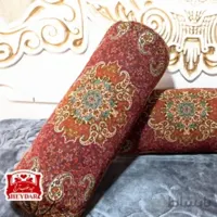 بالش لوله ای درباری زرشکی