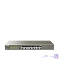 سوییچ 24 پورت گیگابایتی PoE رکمونت مدل g1124P آی پی کام