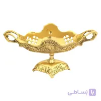 شکلات خوری برنزی طرح کشکول سایز کوچک کد ۱۰۴۵