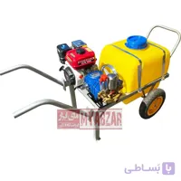 سمپاش فرغونی 100 لیتری موتور هوندا چینی 6.5 اسب و پمپ 55 بار یاماها