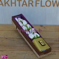 باکس گل جعبه کادویی با گل رز کد 1079579