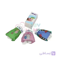 شورت آموزشی جعبه ای kindly طرحدار