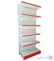 شلف فلزی کناردیوار فروشگاهی