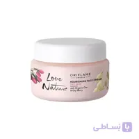 کرم شاداب کننده لاو نیچر اوریفلیم با رایحه جو وگوجی بری حجم 50 میلی لیتر