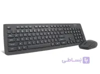 کیبورد و ماوس بی سیم تسکو مدل TKM 7018 ا TSCO TKM 7018 Wireless Keyboard and Mouse