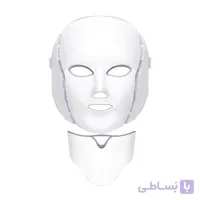 ماسک ال ای دی صورت و گردن کلین مدل LM 7 ا 7Colors Photon Electric LED Facial Mask Neck Skin Rejuvenation Massager