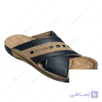 صندل طبی مردانه شهپر مدل ماهان 119 مشکی