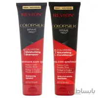 شامپوی رولون تثبیت رنگ موی شرابی و قرمز Revlon Colorsilk Brave Red
