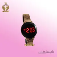 ساعت ال ای دی زنانه A800 (بند مگنتی) رزگلد