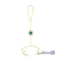 تمیمه طلا با پلاک طرح چشم نظر کد CT429