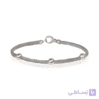 دستبند طلا زنانه طرح فرد با گوی کد CB362B