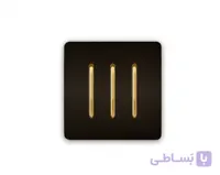 کلید و پریز کریستال مشکی آسیا