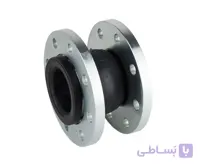لرزه گیر لاستیکی با فلنج فولادی 8 اینچ خنبره