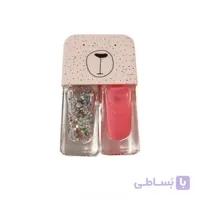 لاک ناخن دوقلو طرح حیوانات کد 04