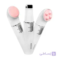 دستگاه 3 کاره موکن،فیس براش و ماساژور پوست مدل Marske MS-6222