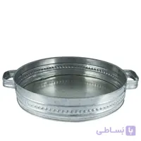 سینی گالوانیزه مدل دو دسته گرد سایز ۵۵
