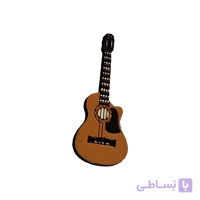 پیکسل چوبی طرح گیتار
