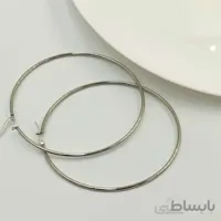 گوشواره استیل دایره E6
