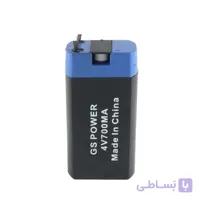 باتری خشک 4 ولت 700 میلی آمپر جی اس پاور(GS POWER)