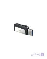 فلش مموری سن دیسک مدل Ultra Dual Drive USB Type-C ظرفیت 64 گیگابایت ا Sandisk Ultra Dual Drive USB Type-C Flash Memory - 64GB کد 282546