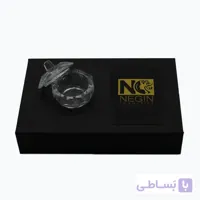 گوده شیشه ای درب دار کوچک