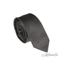 کراوات طرح دار مردانه دودی کد T1130
