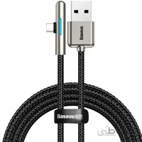 کابل شارژ تایپ سی بیسوس Baseus Iridescent Lamp HW Flash Charge Mobile 2m