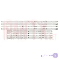 بک لایت 49LJ و 49UJ و 49UK هر خط 9 لامپ 9LED مناسب 49LJ5500
