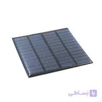 سلول خورشیدی 12 ولت 150 میلی آمپر سایز 110*110 میلیمتر ا 12V 150mA MINI Solar Panel