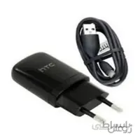 شارژر اورجینال دو تیکه گوشی اچ تی سی htc  به همراه کابل اصلی (1000ma) - (کیفیت عالی) - ارسال رایگان