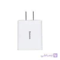 شارژر دیواری 2 پورت باسئوس مدل TZCCFS-C02 خروجی 18 وات