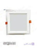 پنل دور شیشه 12 وات مربع SMD شراک