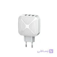 شارژر دیواری الدینیو مدل A3310Q به همراه کابل تبدیل USB-C