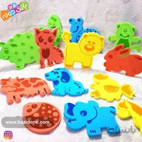 فوم حمام حیوانات مزرعه و جنگل