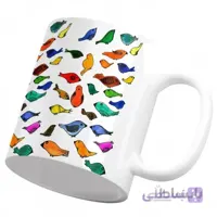 لیوان سرامیکی جوجه رنگی