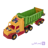 ماشین بازی تریلی گیگانت زرین ا Zarrin Toys Giga Trailer F4 Car Toys