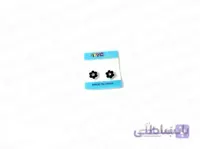 گوشواره مگنتی گل رزینی 11761