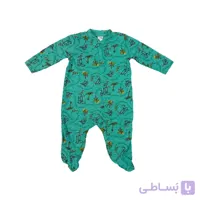 سرهمی نوزادی مدل AF-GB سبز آبی