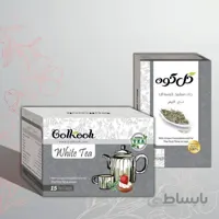 دمنوش صددرصد طبیعی چای سفید گل کوه ( ۱۵ عددی )