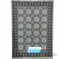 ارزانترین گلیم ماشینی طرح زیبا نقره ای