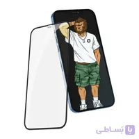 گلس محافظ صفحه ایفون 12 پرو مکس مدل 3D silicone plus