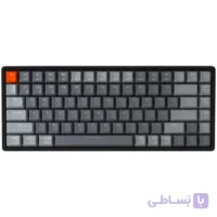 کیبورد Keychron K2 Wireless Blue Switch v2 ا Keychron K2 Wireless Bluetooth/USB Wired Gaming Mechanical Keyboard, Compact 84 Keys Tenkeyless RGB LED Backlit Aluminum Frame for Mac Windows, Gateron Blue Switch, Version 2
