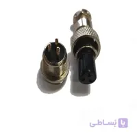 کانکتور فلزی 3 پین قطر 12 میل