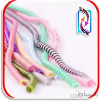 محافظ کابل شارژر متالیک نوک مدادی