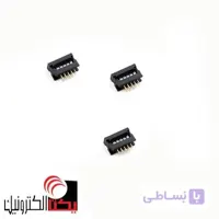 دیل سوکت مشکی باریک 10 پین 2.54میلی متر