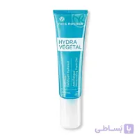ژل دور چشم آبرسان و ضد خستگی هیدرا وژتال ایوروشه حجم 15 میلی لیتر ا YVES ROCHER hydra-Soothing fluid, a non-greasy moisturizing milk, repairs and nourishes skin with a volume of 15 ml